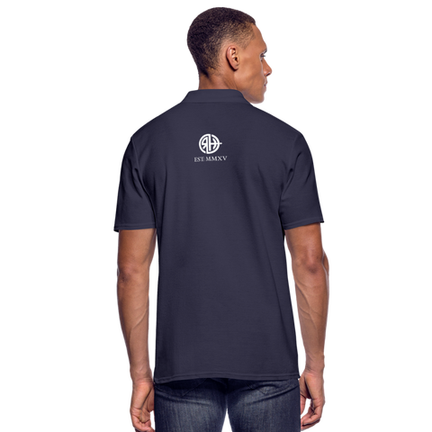 RH Männer Poloshirt DUNKEL Matchi Tennis - Navy
