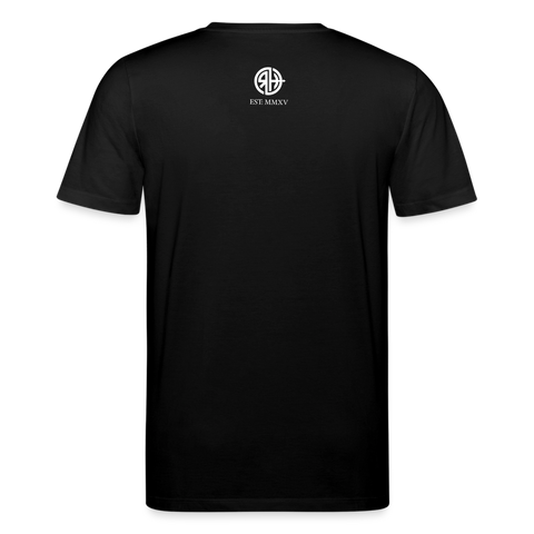 RH Männer Bio-T-Shirt DUNKEL mit Matchi | Stanley & Stella - Schwarz