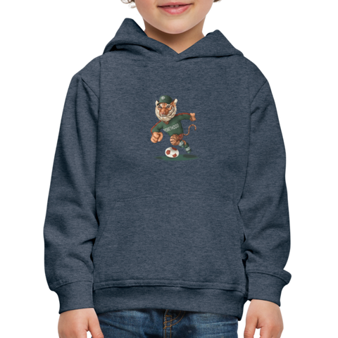 RH Kinder Premium Hoodie mit Matchi - Jeansblau