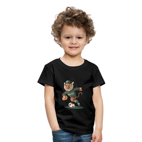 RH Kinder Premium T-Shirt mit Matchi - Schwarz