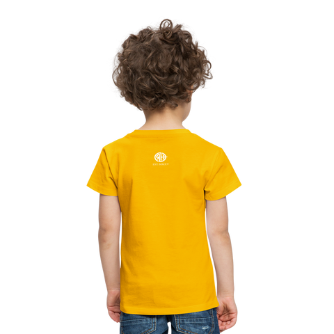RH Kinder Premium T-Shirt mit Matchi - Sonnengelb