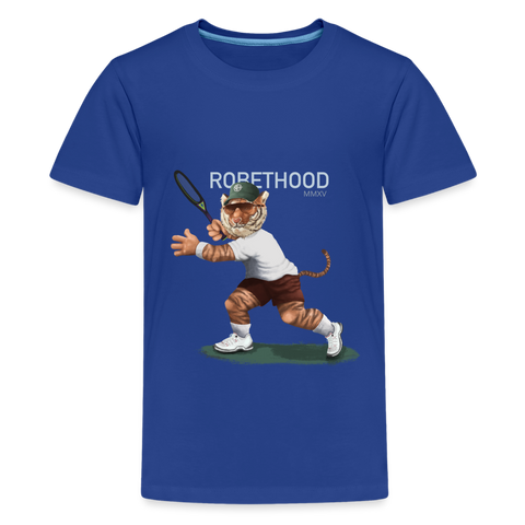 RH Kinder Premium T-Shirt Matchi Tennis - Königsblau