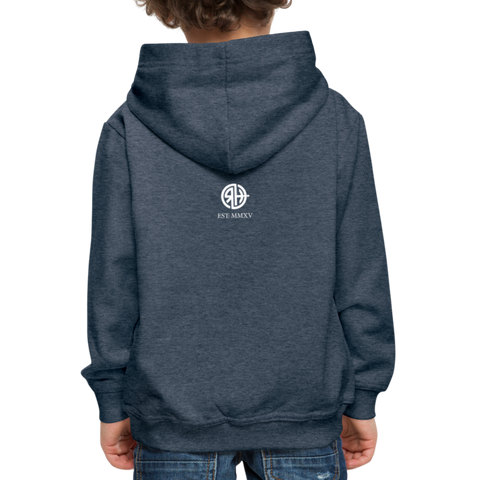 RH Kinder Premium Hoodie mit Matchi - Jeansblau