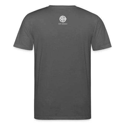 RH Männer Bio-T-Shirt DUNKEL mit Matchi | Stanley & Stella - Anthrazit