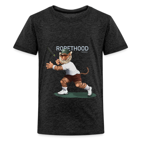 RH Kinder Premium T-Shirt Matchi Tennis - Anthrazit