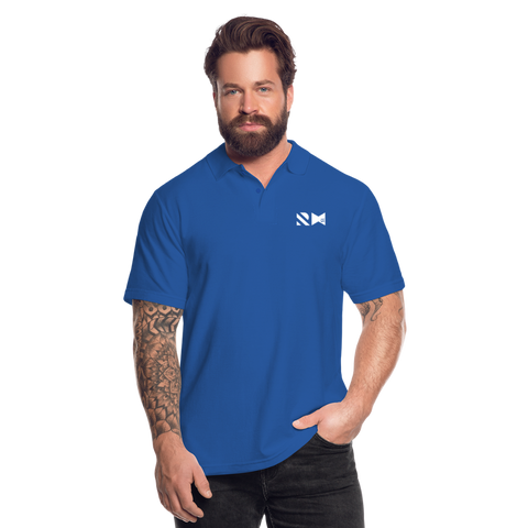 RH15a-s Männer Poloshirt DUNKEL - Royalblau