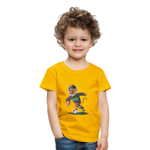 RH Kinder Premium T-Shirt mit Matchi - Sonnengelb