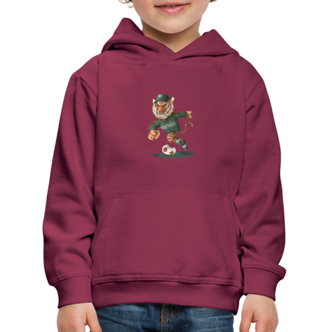 RH Kinder Premium Hoodie mit Matchi - Bordeaux