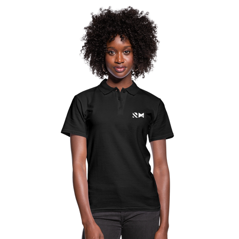 RH15a-s Frauen Polo Shirt DUNKEL - Schwarz