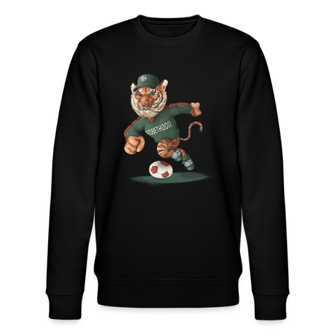 RH Männer Bio-Sweatshirt DUNKEL mit Matchi | Stanley & Stella - Schwarz