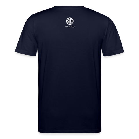 RH Männer Bio-T-Shirt DUNKEL mit Matchi | Stanley & Stella - Navy