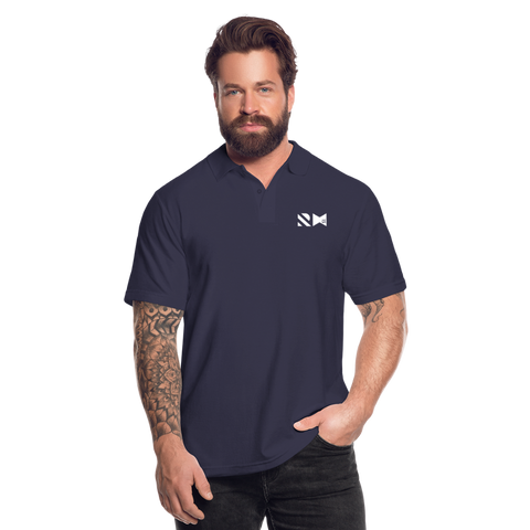 RH15a-s Männer Poloshirt DUNKEL - Navy