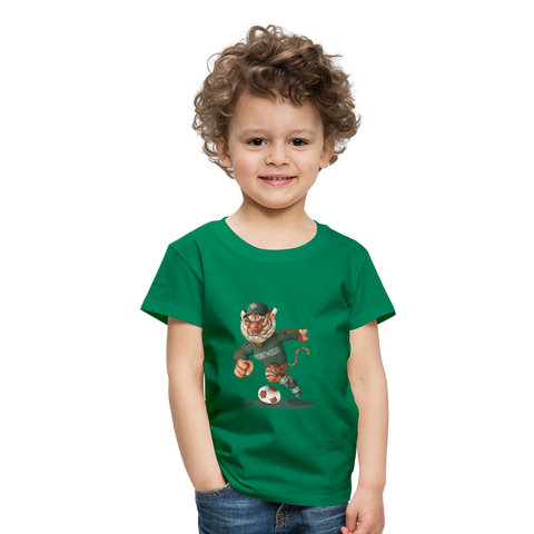RH Kinder Premium T-Shirt mit Matchi - Kelly Green