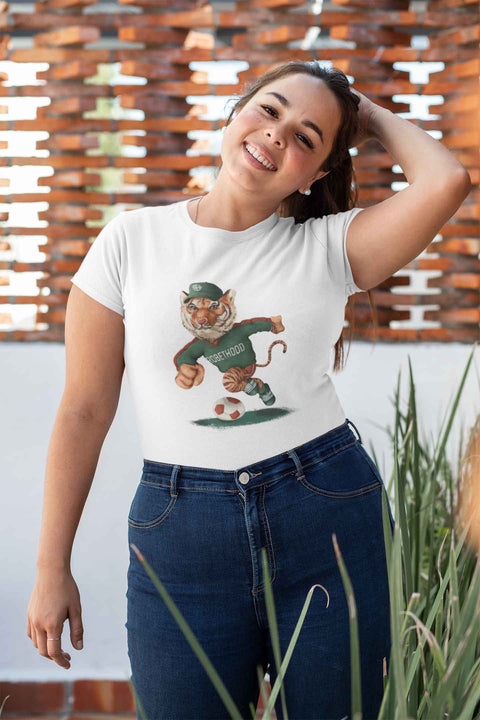 RH Frauen Bio-T-Shirt HELL mit Matchi, tailliert | Stanley & Stella