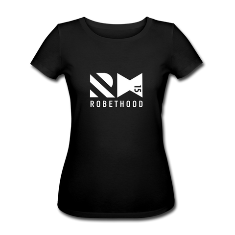 RH15a Frauen Bio-T-Shirt, tailliert, DUNKEL | Stanley & Stella - Schwarz
