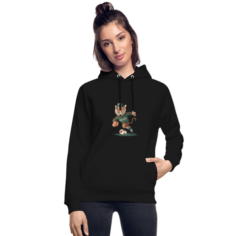 RH Unisex Bio-Hoodie DUNKEL mi Matchi | Stanley & Stella - Schwarz