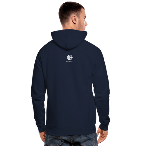 RH Unisex Bio-Hoodie DUNKEL mi Matchi | Stanley & Stella - Navy