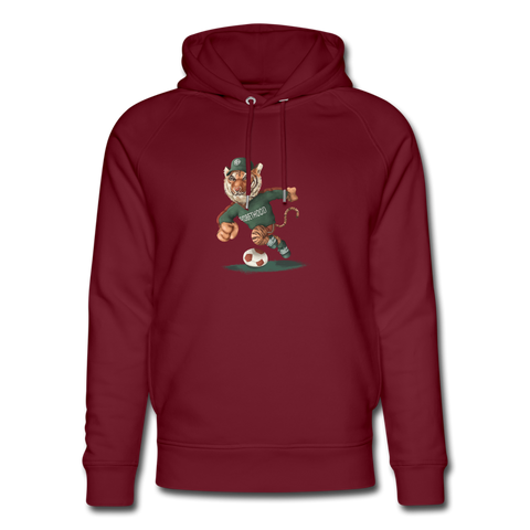 RH Unisex Bio-Hoodie DUNKEL mi Matchi | Stanley & Stella - Burgunderrot