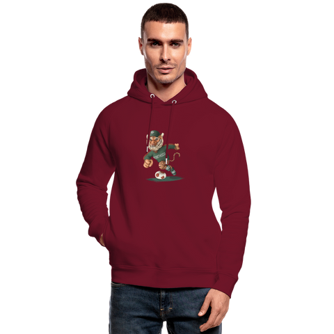 RH Unisex Bio-Hoodie DUNKEL mi Matchi | Stanley & Stella - Burgunderrot