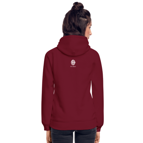 RH Unisex Bio-Hoodie DUNKEL mi Matchi | Stanley & Stella - Burgunderrot