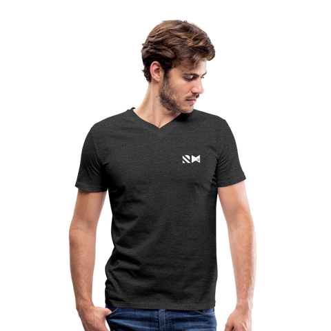 RH15a-s Männer Bio-T-Shirt, V-Ausschnitt DUNKEL | Stanley & Stella - Anthrazit