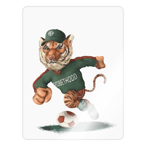 Sticker mit Matchi - Transparent glänzend