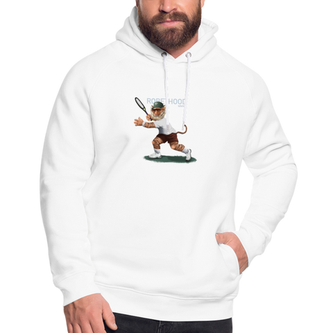 RH Unisex Bio-Hoodie HELL Matchi Tennis | Stanley & Stella - Weiß