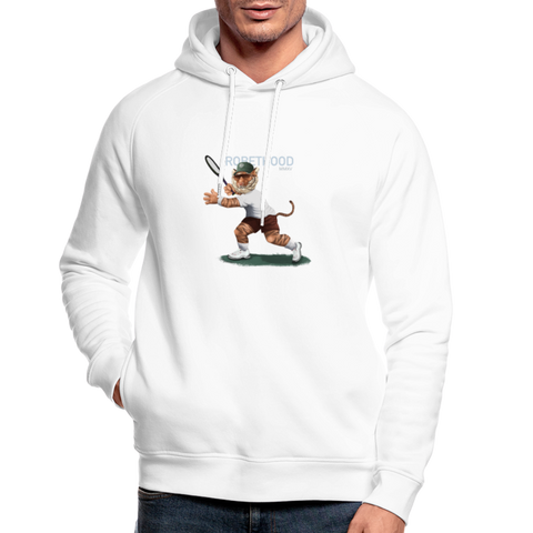 RH Unisex Bio-Hoodie HELL Matchi Tennis | Stanley & Stella - Weiß