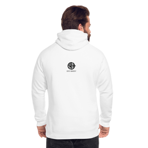 RH Unisex Bio-Hoodie HELL Matchi Tennis | Stanley & Stella - Weiß