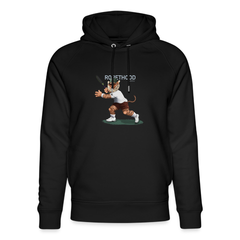RH Unisex Bio-Hoodie DUNKEL Matchi Tennis | Stanley & Stella - Schwarz