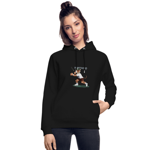 RH Unisex Bio-Hoodie DUNKEL Matchi Tennis | Stanley & Stella - Schwarz