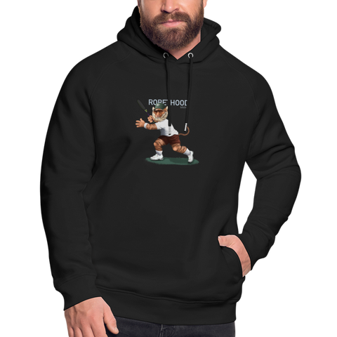 RH Unisex Bio-Hoodie DUNKEL Matchi Tennis | Stanley & Stella - Schwarz