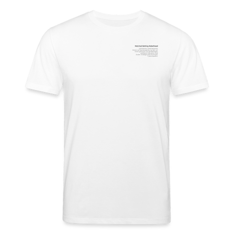 RH15w Bio-T-Shirt, gerader Schnitt | Stanley & Stella - Weiß