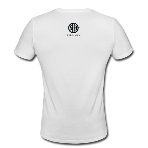 RH Männer Bio-T-Shirt mit Matchi | Stanley & Stella - Weiß