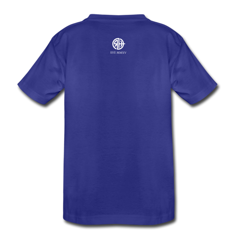 RH Kinder Premium T-Shirt mit Matchi - Königsblau