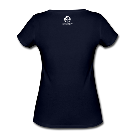 RH15a Frauen Bio-T-Shirt, tailliert, DUNKEL | Stanley & Stella - Navy