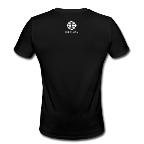RH15a Herren Bio-T-Shirt, gerader Schnitt, DUNKEL | Stanley & Stella - Schwarz