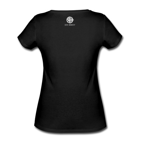 RH15b Frauen Bio-T-Shirt, tailliert, DUNKEL | Stanley & Stella - Schwarz