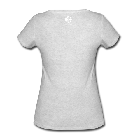 RH15b Frauen Bio-T-Shirt, tailliert, DUNKEL | Stanley & Stella - Grau meliert