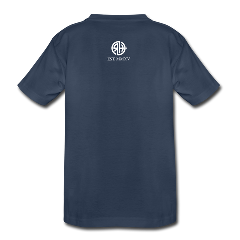 RH15a Teenager Premium Bio T-Shirt DUNKEL - Navy