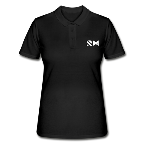 RH15a-s Frauen Polo Shirt DUNKEL - Schwarz