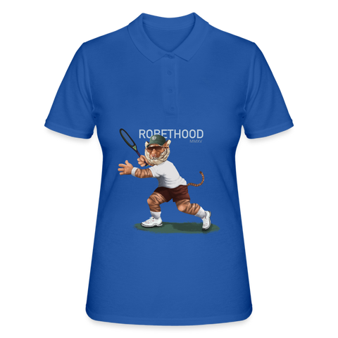RH Frauen Polo Shirt DUNKEL Matchi Tennis - Royalblau