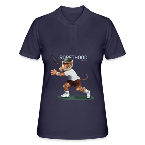 RH Frauen Polo Shirt DUNKEL Matchi Tennis - Navy