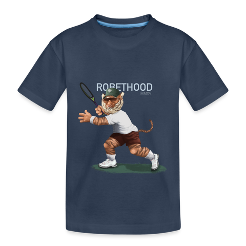 RH Kinder Premium T-Shirt Matchi Tennis - Navy