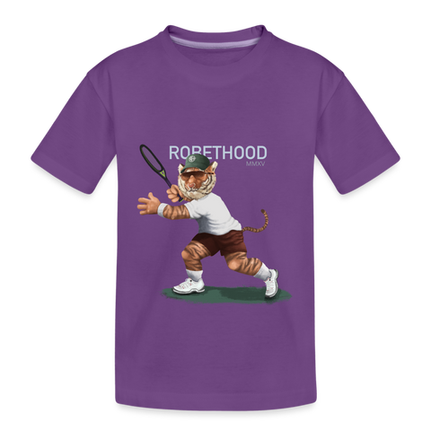 RH Kinder Premium T-Shirt Matchi Tennis - Lila