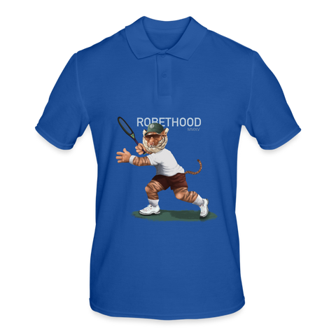 RH Männer Poloshirt DUNKEL Matchi Tennis - Royalblau